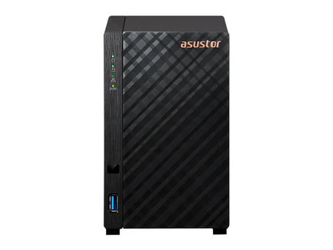 ASUSTOR AS1202T - Servidor NAS Drivestor 2 Gen2, Realtek RTD1619B 1.7GHz QC/1GB DDR4 RAM
