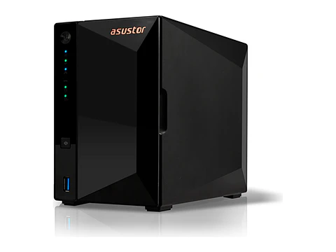 Servidor NAS ASUSTOR DRIVESTOR 2 Pro Gen2 (AS3302T v2) Realtek RTD1619B 1.7GHz/QC/2GB DDR4