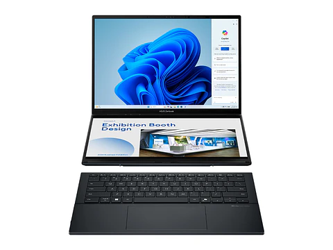 ASUS 90NB14X1-M00TL0 - NB Zenbook Duo UX8406CA-QL444W/14" FHD Oled Touch/core Ultra 9 285H 5.4G/16G LPDDR5X