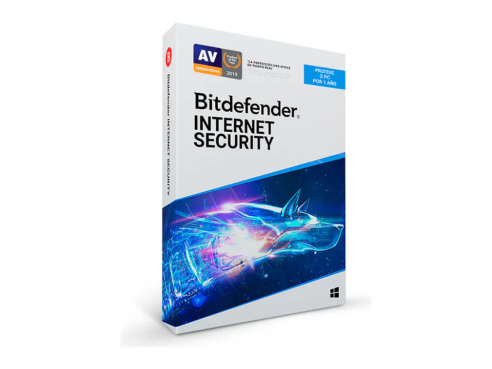 Bitdefender B11020058 - Software Internet Security, Licencia para 3 PCs, 12 Meses 1