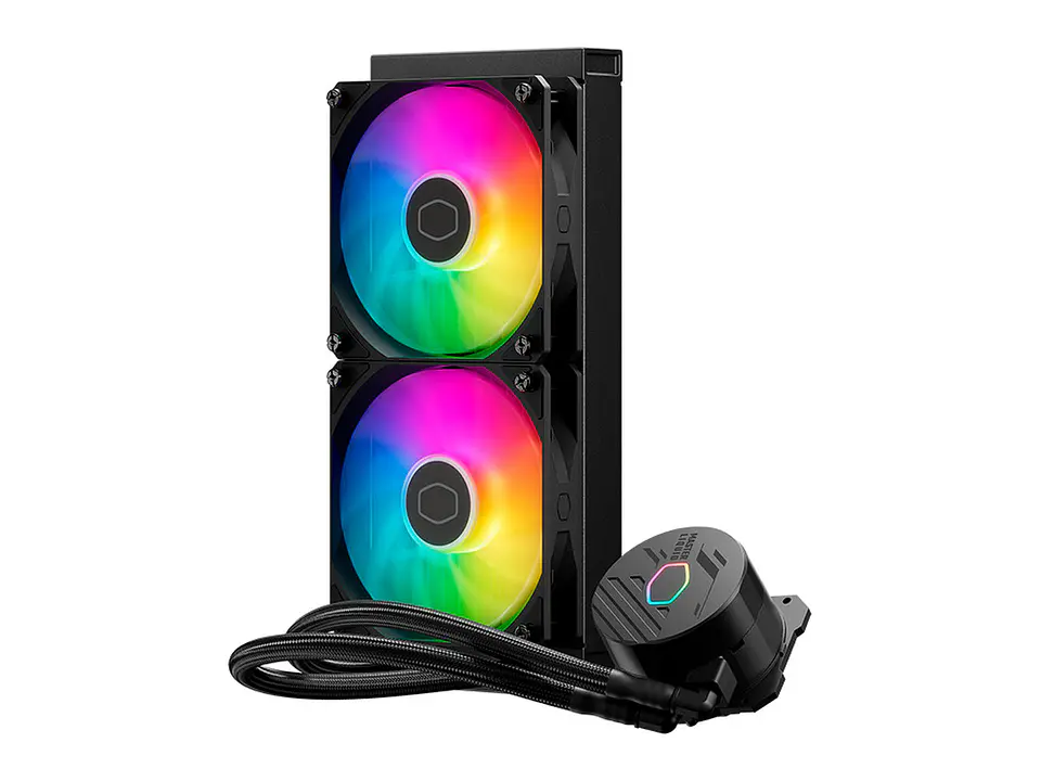 Cooler Master MLW-D24M-A18PS-R1 - Refrigeracion líquida MasterLiquid 240L Core ARGB, Numero de ventiladores: 2 2