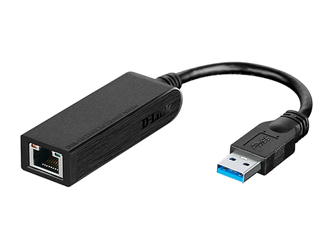 D-Link DUB-1312 - Adaptador de red con un puerto USB 3.0 y Puerto RJ-45 10/100/1000 Mbps Gigabit Ethernet