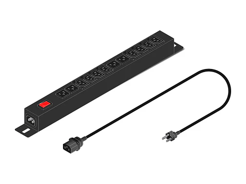 Unidad de Distribución de Energía (PDU), Modelo: PDU-H-12T-10A-4(N5-15R)-8(C13)-C14-1U