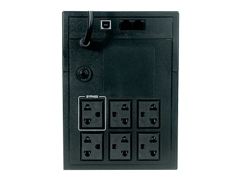 Elise AUR-1200-LCD-USB - UPS Interactivo Fase, 1200 VA / 600 W, Puerto inteligente USB-HID 2