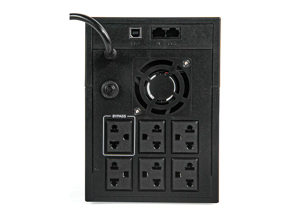 Elise AUR-1500-LCD-USB - UPS Interactivo Fase, 1500 VA / 900 W, Puerto inteligente USB-HID 2