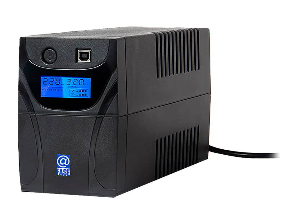 Elise AUR-650-LCD-USB - UPS Interactivo @Fase, 650VA / 360W, Puerto inteligente USB-HID 1