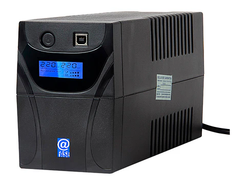Elise AUR-850-LCD-USB - UPS Interactivo @Fase, 850VA / 480W, Puerto inteligente USB-HID