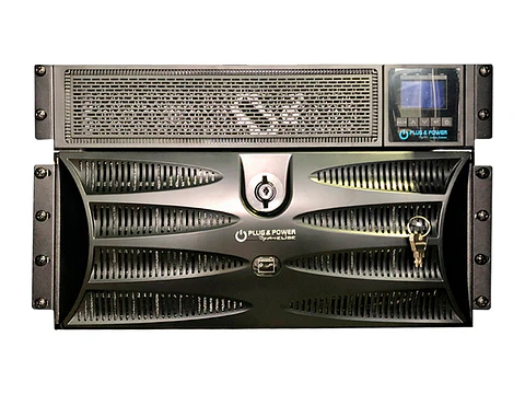 Elise URT-10K-G2-6U-16B-B - UPS On Line Rack/tower (urt) Plug & Power, 10000VA / 10000W, 230V, USB, RS-232 (DB-9)