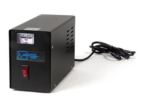 Estabilizador Monofasico ELISE IEDA PODER SAFE, LCR10-4.5%, Solido, 1kVA, 220VAC, 4 Tomas