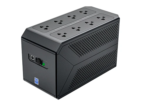 Elise PBOX-1050 - UPS Interactivo Serie Power Box, 1050VA / 600W, Puerto inteligente USB-HID