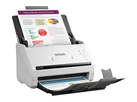 Epson B11B262201 - Escáner de documentos DS-770 II USB 3.0 de alta velocidad, Sensor Optico Color (CIS)