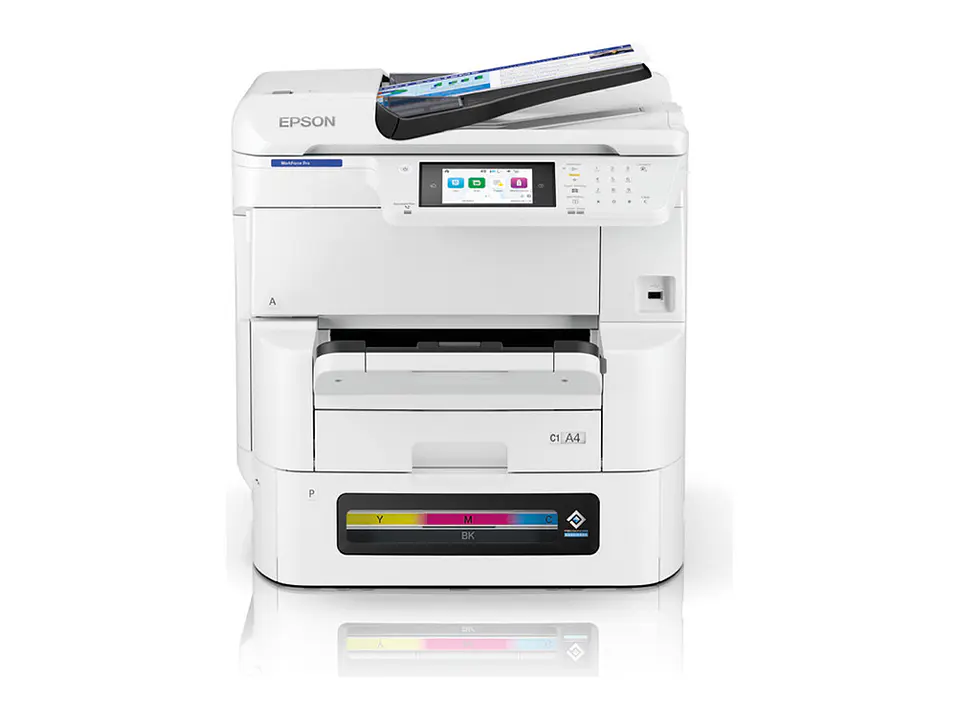 Epson C11CL31301 - Multifuncional de tinta WorkForce Pro EM-C8100, Imprime/Escanea/Copia/Fax/LAN/WiFi 1