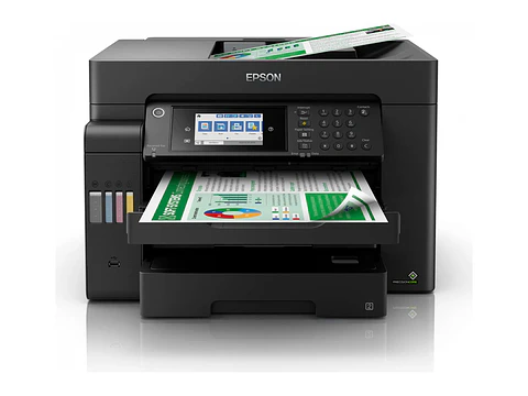 Epson C11CH72301 - Multifuncional de tinta EcoTank L15150, imprime/escanea/copia/Fax/Wi-Fi/USB/Ethernet
