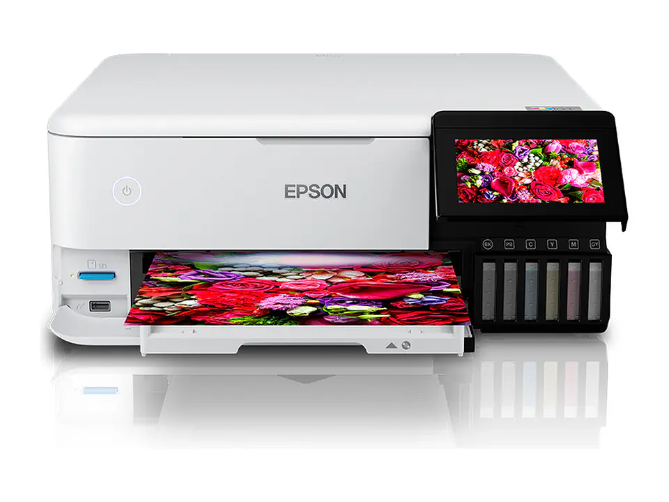 Epson C11CJ20303 - Multifuncional de tinta EcoTank L8160, imprime/escanea/copia, LAN/Wi-Fi/USB 2.0 1