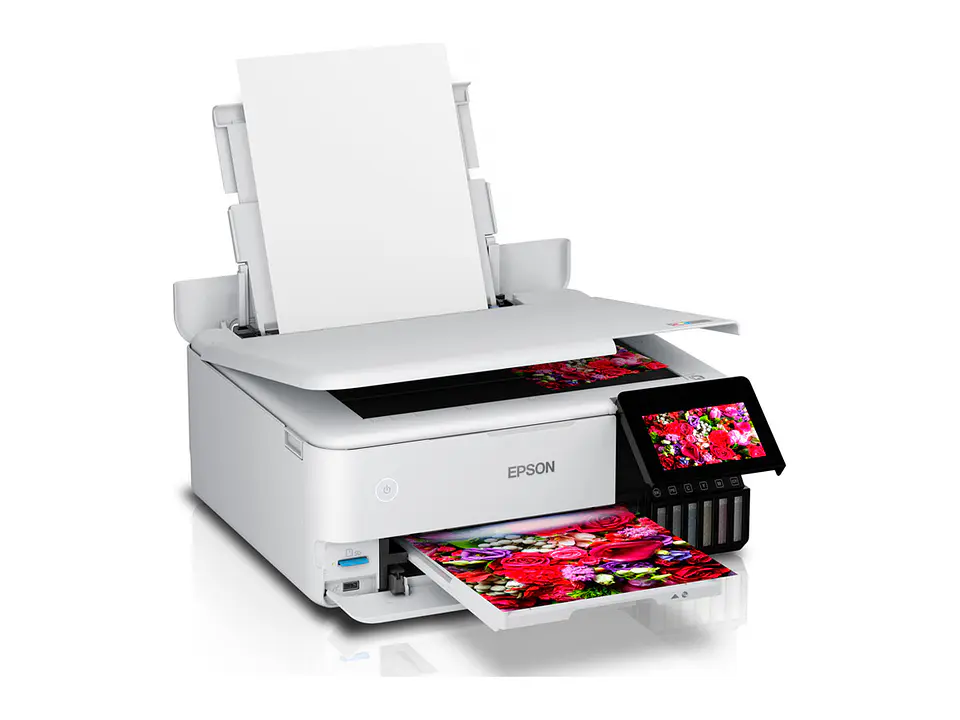 Epson C11CJ20303 - Multifuncional de tinta EcoTank L8160, imprime/escanea/copia, LAN/Wi-Fi/USB 2.0 2