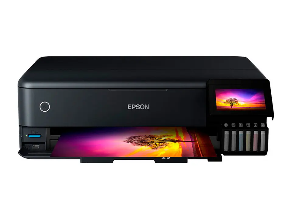 Epson C11CJ21303 - Multifuncional de tinta EcoTank L8180, imprime/escanea/copia, LAN/Wi-Fi/USB 2.0 1