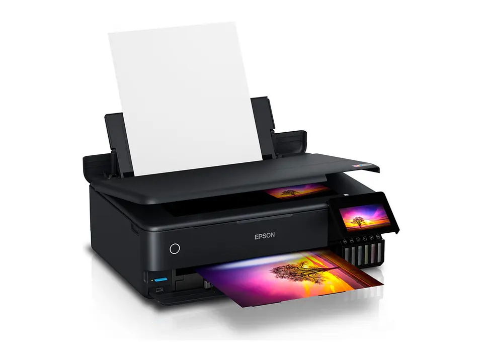 Epson C11CJ21303 - Multifuncional de tinta EcoTank L8180, imprime/escanea/copia, LAN/Wi-Fi/USB 2.0 2