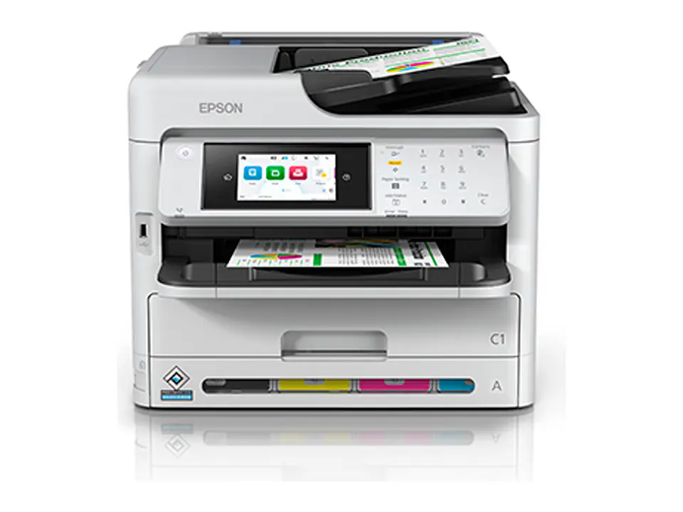 Epson C11CK24301 - Multifuncional de tinta WorkForce Pro WF-C5810, Imprime/Escanea/Copia/Fax/LAN/WiFi 1
