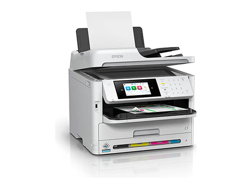 Epson C11CK24301 - Multifuncional de tinta WorkForce Pro WF-C5810, Imprime/Escanea/Copia/Fax/LAN/WiFi 3