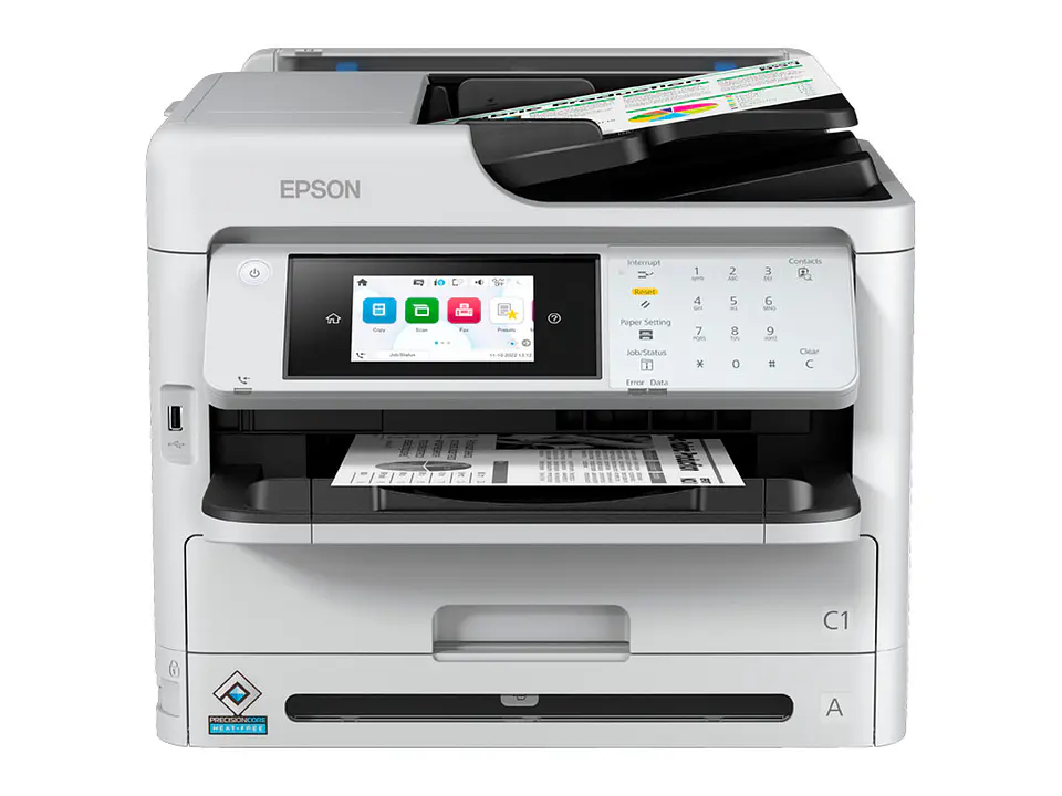 Epson C11CK76301 - Impresora multifuncional WF-M5899, Imprime / Escanea / Copia / Fax / Lan / WiFi 1