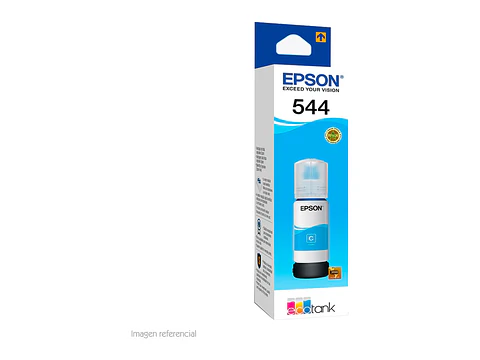 Epson T544220-AL - Botella de tinta, color Cian, contenido 65ml