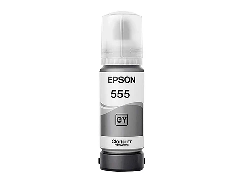 Epson T555520-AL - Botella de Tinta Gris T555520