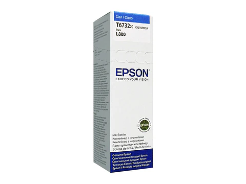 Epson T673220-AL - Tinta L800 Cian