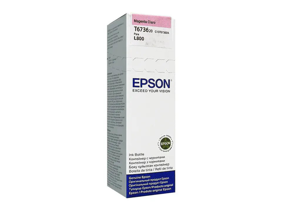 Epson T673620-AL - Tinta L800 Magenta Claro 1