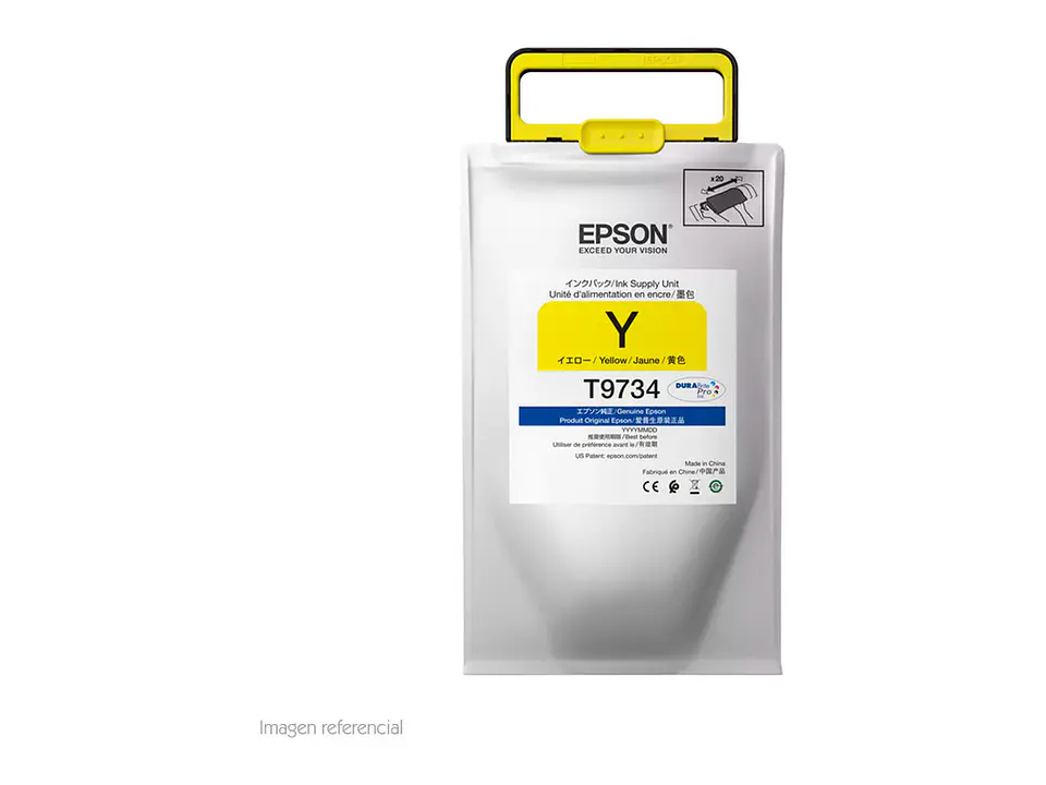 Epson T973420 - Bolsa de tinta DURABrite Pro, color Yellow 1