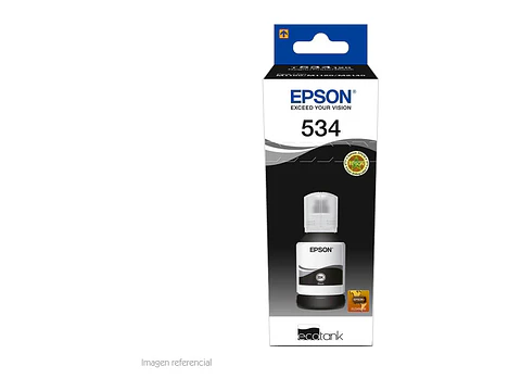Epson T534120-AL - Botella de tinta, color negro, contenido 120ml