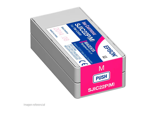 Epson C33S020582 - Cartucho de Tinta color Magenta para impresoras TM-C3500