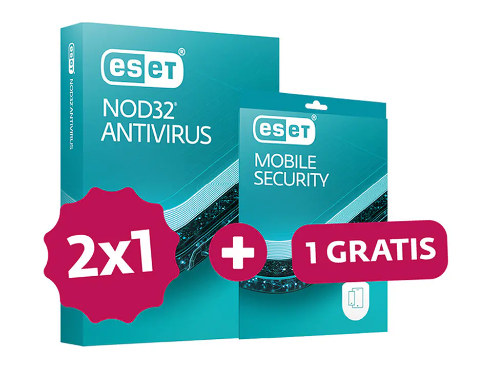 ESET S11010233 - Nod 32 2X1 + 1MBG 2026 1