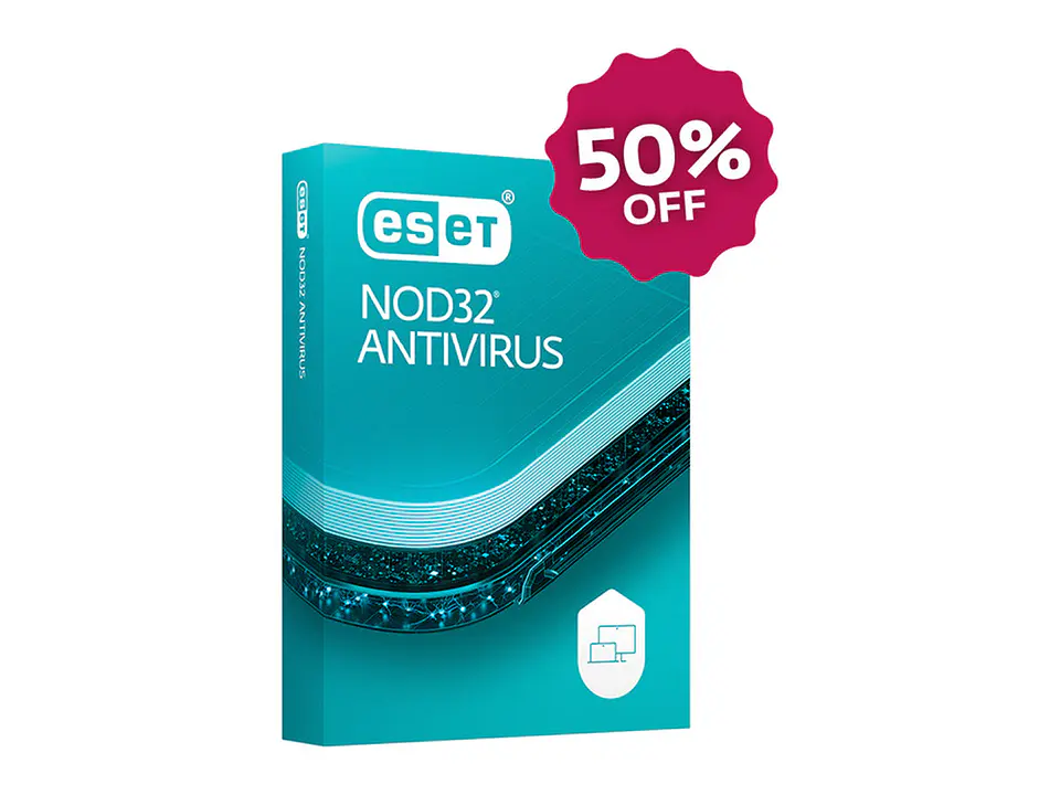 ESET S11010235 - Nod 32 2026 1PC 50% 1