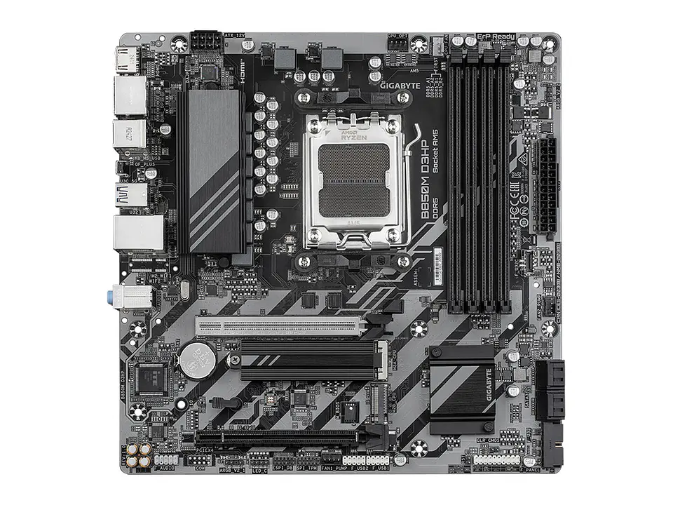 Motherboard GIGABYTE B850M D3HP, Chipset AMD B850, Socket AMD AM5, mATX 1