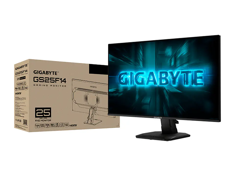 Gigabyte GS25F14 - Monitor Gaming Plano, 24.5