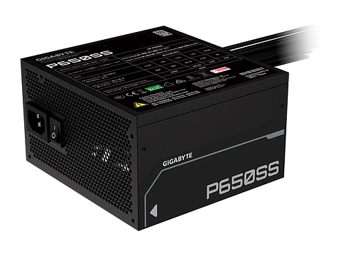 Gigabyte GP-P650SS - Fuente de alimentación P650SS, 650W, 80 PLUS Siver, Formato ATX