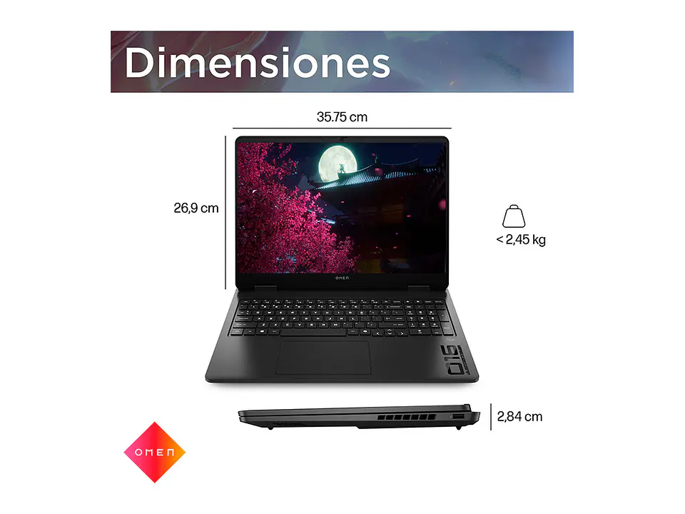 Notebook HP OMEN Gaming 16-ap0007la, 16