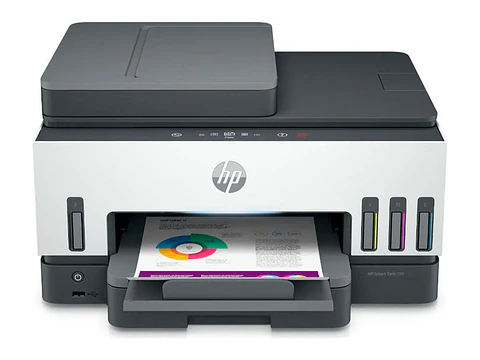 Mltifuncional de tinta HP Smart Tank 790, imprime/escanea/copia/fax/Wi-Fi/USB/Ethernet