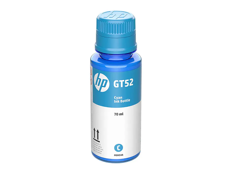 HP M0H54AL - Botella de tinta original Cian HP GT52, 70ml 2