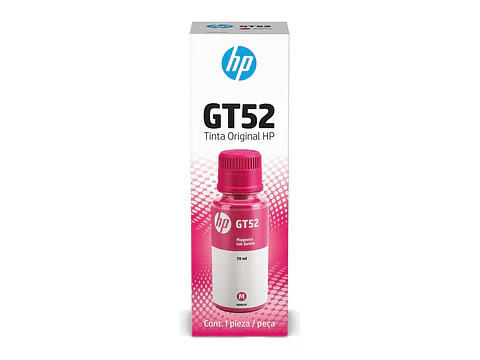 HP M0H55AL - Botella de tinta original Magenta HP GT52, 70ml