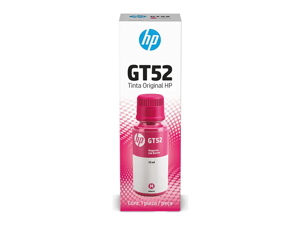 HP M0H55AL - Botella de tinta original Magenta HP GT52, 70ml 1