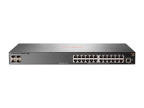 HPE JL253A - Switch Aruba 2930F, 24 RJ-45 GbE, 4 SFP+ 1/10GbE
