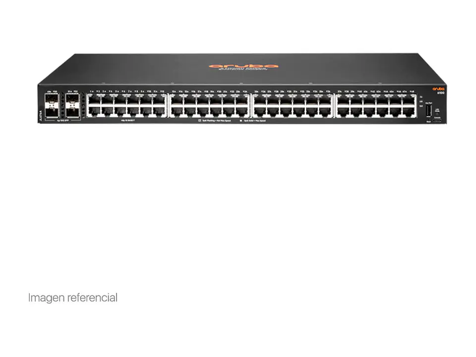 HPE JL676A - Aruba 6100 48G 4SFP+ Swch 1