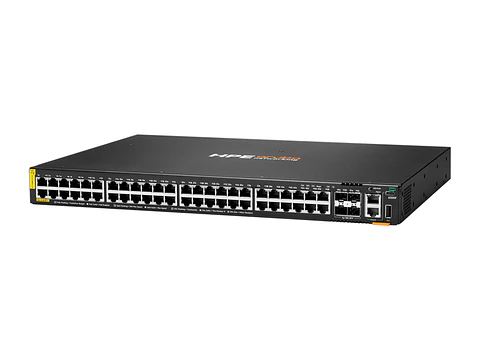 HPE JL728B - Switch Aruba Networking CX 6200F 48G Class-4 PoE 4SFP+, Capacidad PoE: 740W