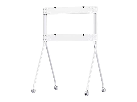 Huawei 21155908 - IdeaHub White Rolling Stand II, de acero (soportes y estructura) + 4 ruedas de 360°