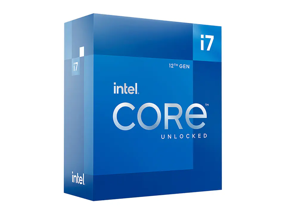 Intel BX8071512700KF - Procesador Core i7-12700KF 3.60 / 5.00GHz, 25MB Caché L3, LGA1700, 125W, 10 nm 1