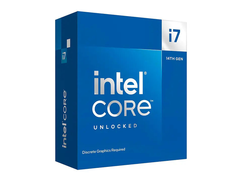 Intel BX8071514700KF - Procesador Core i7-14700KF 3.40/5.60GHz, 33 MB Smart Caché, LGA1700, 125W/253W 1