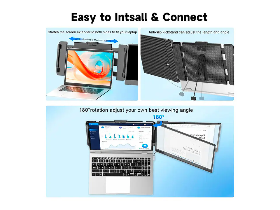 Kefeya S1 - Extensor de monitor de 14
