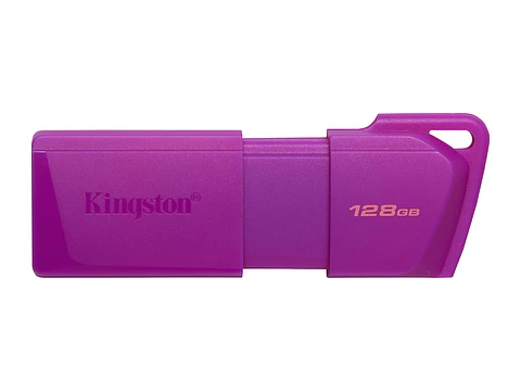 Kingston KC-U2L128-7LP - Memoria Flash USB DataTraveler Exodia M, 128GB, interfaz: USB 3.2 Gen 1, Morado