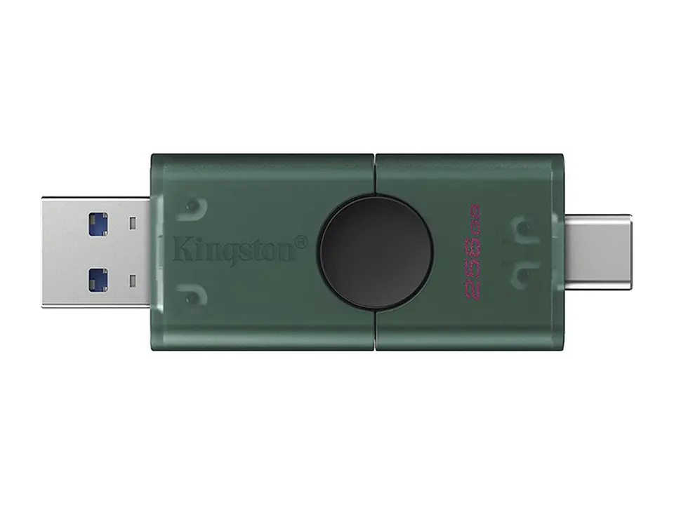 Kingston DTDEG2/256GB - Memoria Flash USB DataTraveler Duo, 256GB USB 3.2 Gen 1, Color Negro Mate 2